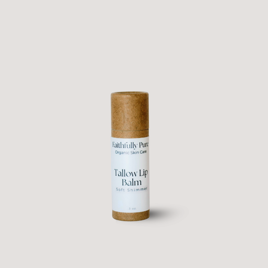 Soft Shimmer Tallow Lip Balm .3oz