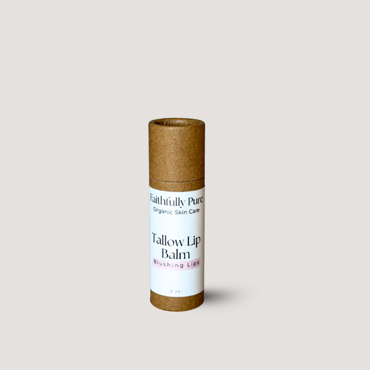 Blushing Lips Tallow Lip Balm .3oz