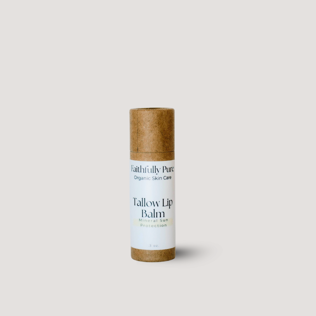Mineral Sun Protection Tallow Lip Balm .3 oz